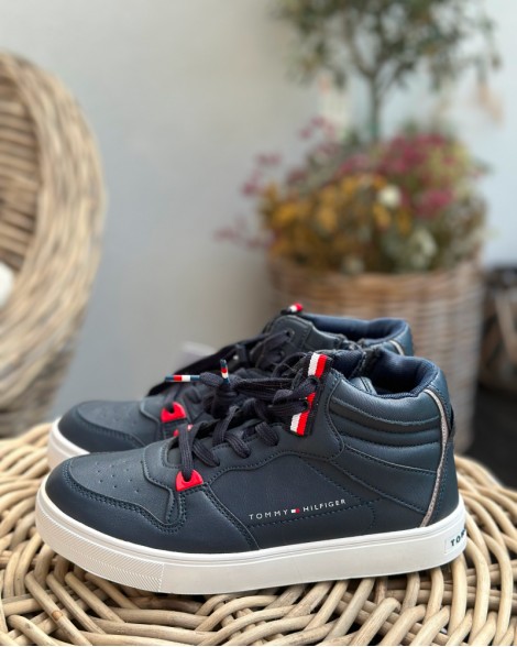 Tenisky dětské Tommy Hilfiger modré